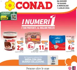 Anteprima dell'opuscolo Conad volantino Piemonte dal negozio Conad valido da 18/06/2026