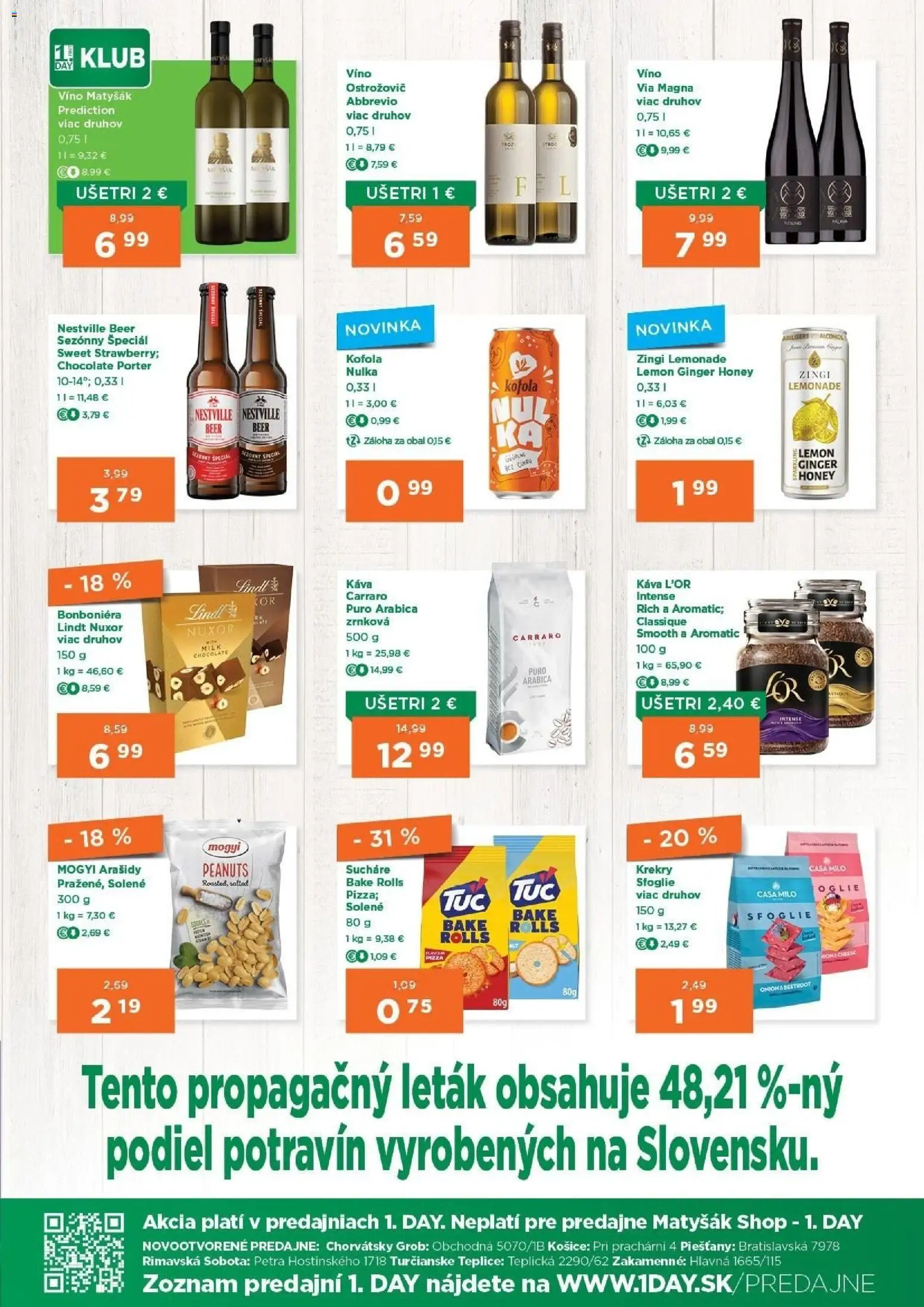 Náhľad 1day letáku platného od 13.08.2026