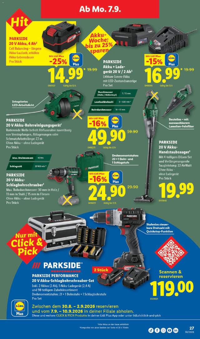 Neue Lidl Aktionen ab 03.09.
