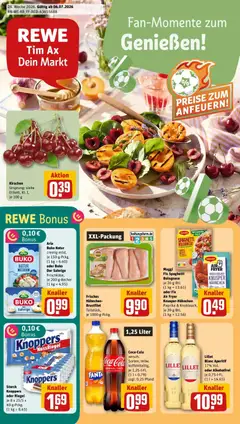 Vorschau von dem Prospekt des Geschäftes Rewe, gültig ab dem 05.07.2026