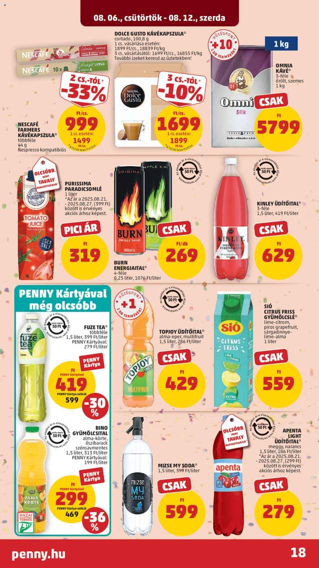 Új Penny akciós újság 08.06.