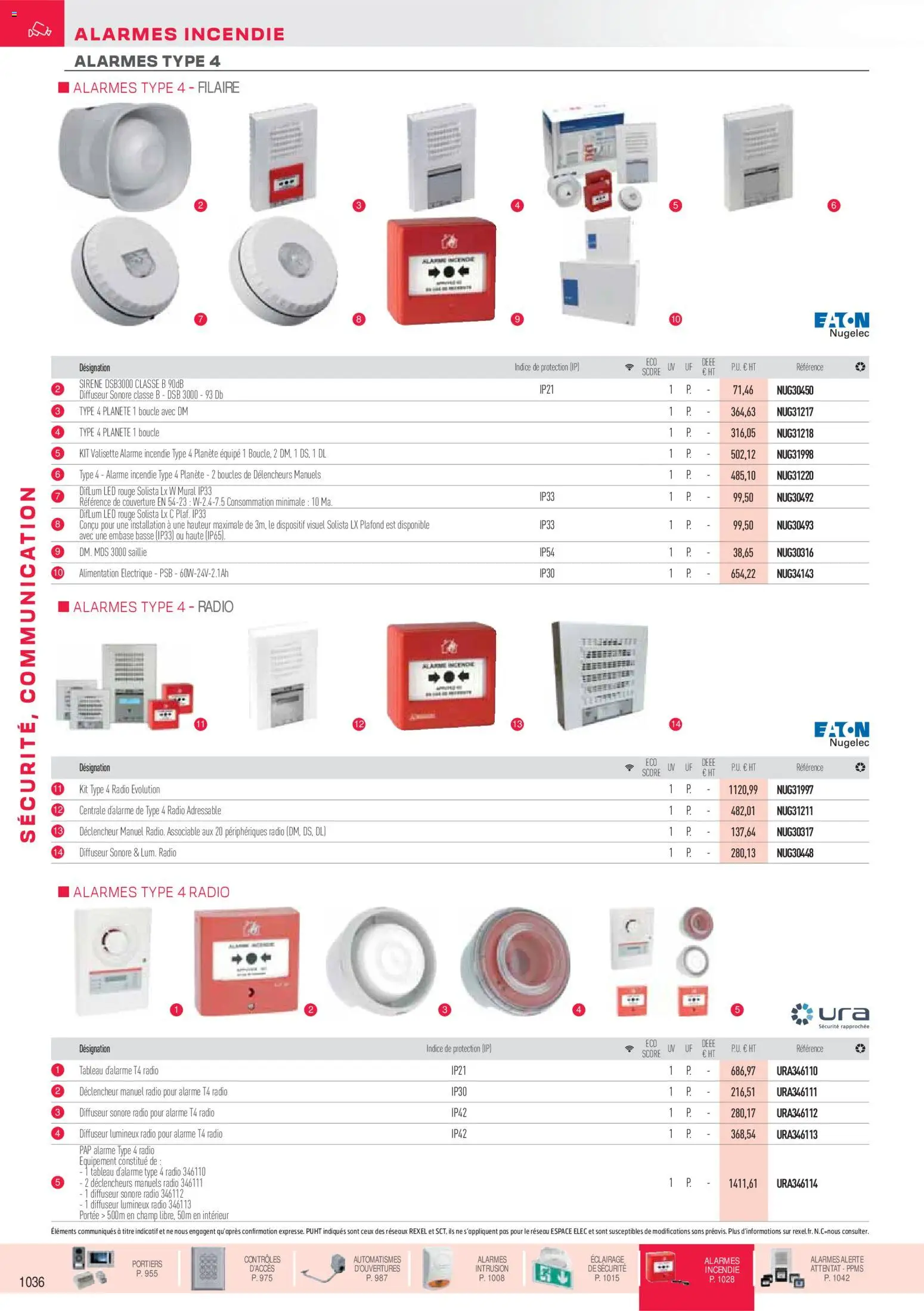 Prévisualisation de Brochure sécurité, communication du magasin Rexel formulaire valide 18/11/2025 - Radio, Alimentation, Tableau, Couverture, Diffuseur, Éclairage, Alimentation électrique