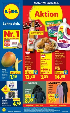 Vorschau der Angebote: Lidl Lidl Flugblatt - Jenbach gültig ab 17.09.2026