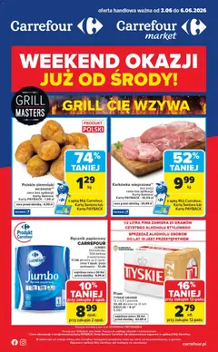 Pogląd gazetki "Carrefour gazetka - Weekend okazji" ze sklepu Carrefour ważnej od 03.06.2026