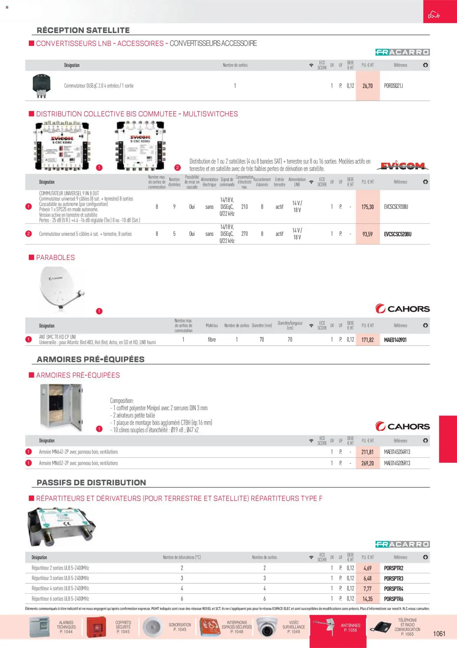 Prévisualisation de Brochure sécurité, communication du magasin Rexel formulaire valide 18/11/2025 - Vidéo, Radio, Alimentation, Cascade, Cahors, Armoire, Satellite, Cônes