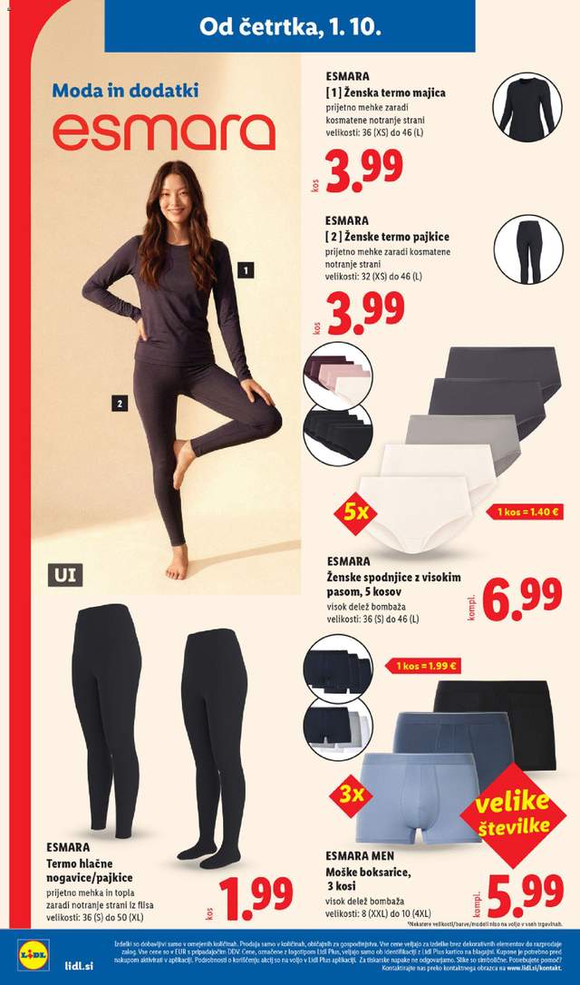 Novi Lidl katalog od 01.10.