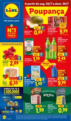 Pré-visualização do folheto da loja Lidl válida a partir de 20/07/2026