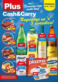 Pregled Plus Cash & Carry kataloga - važi od 02.10.2026