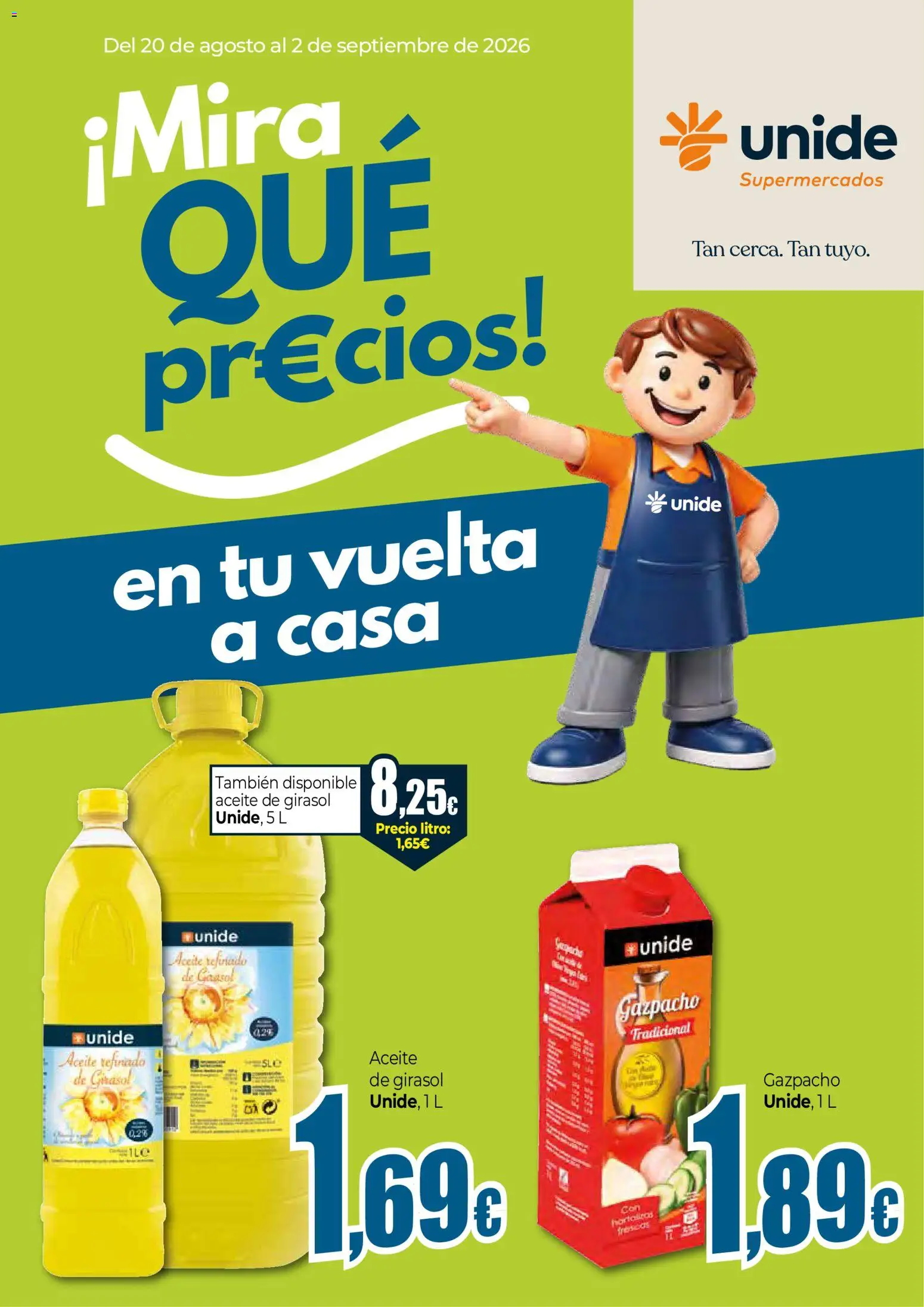 Vista previa del folleto de la tienda Unide válido desde el 20/08/2026 