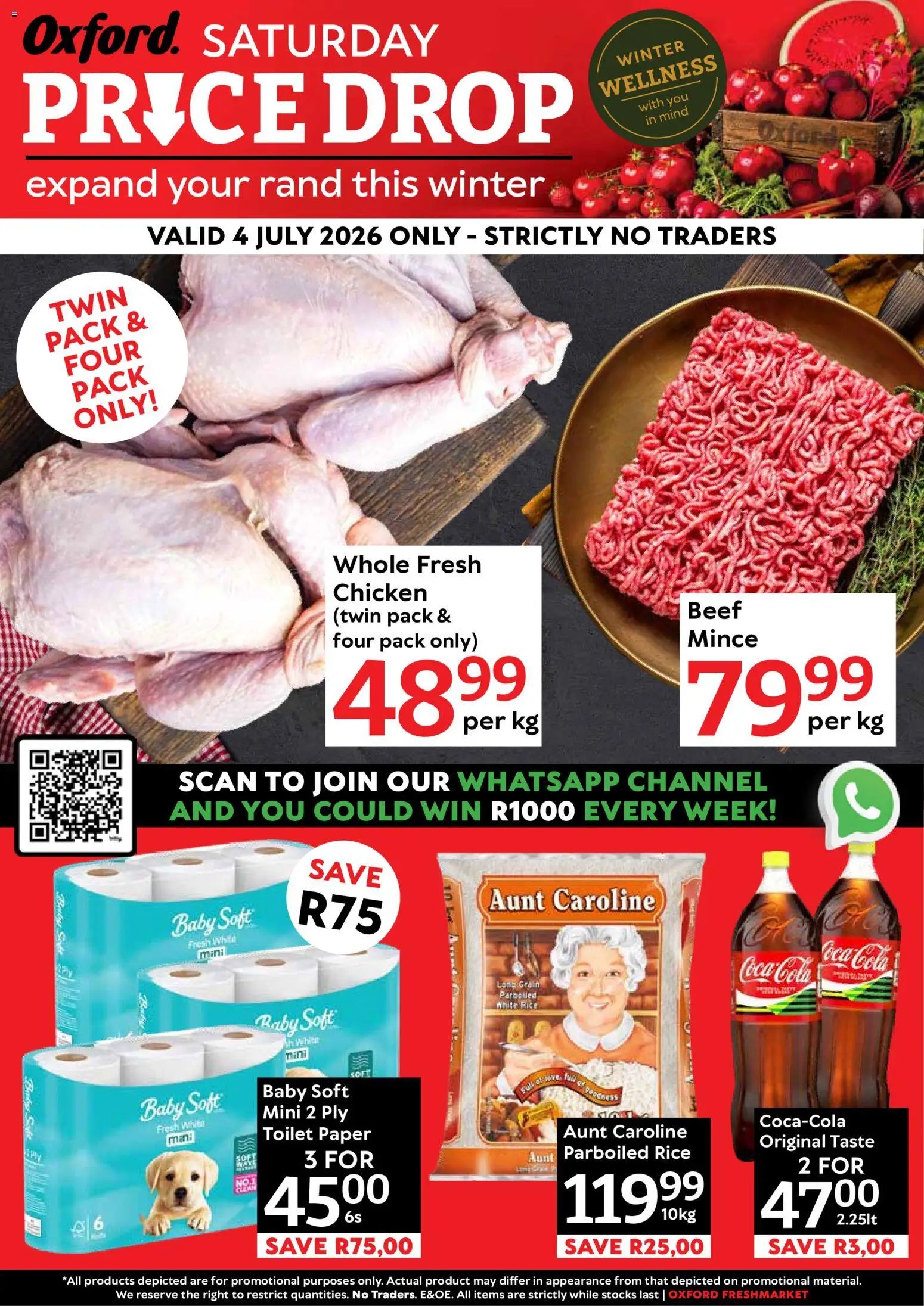 Preview of Oxford Freshmarket flyer valid from 04/07/2026