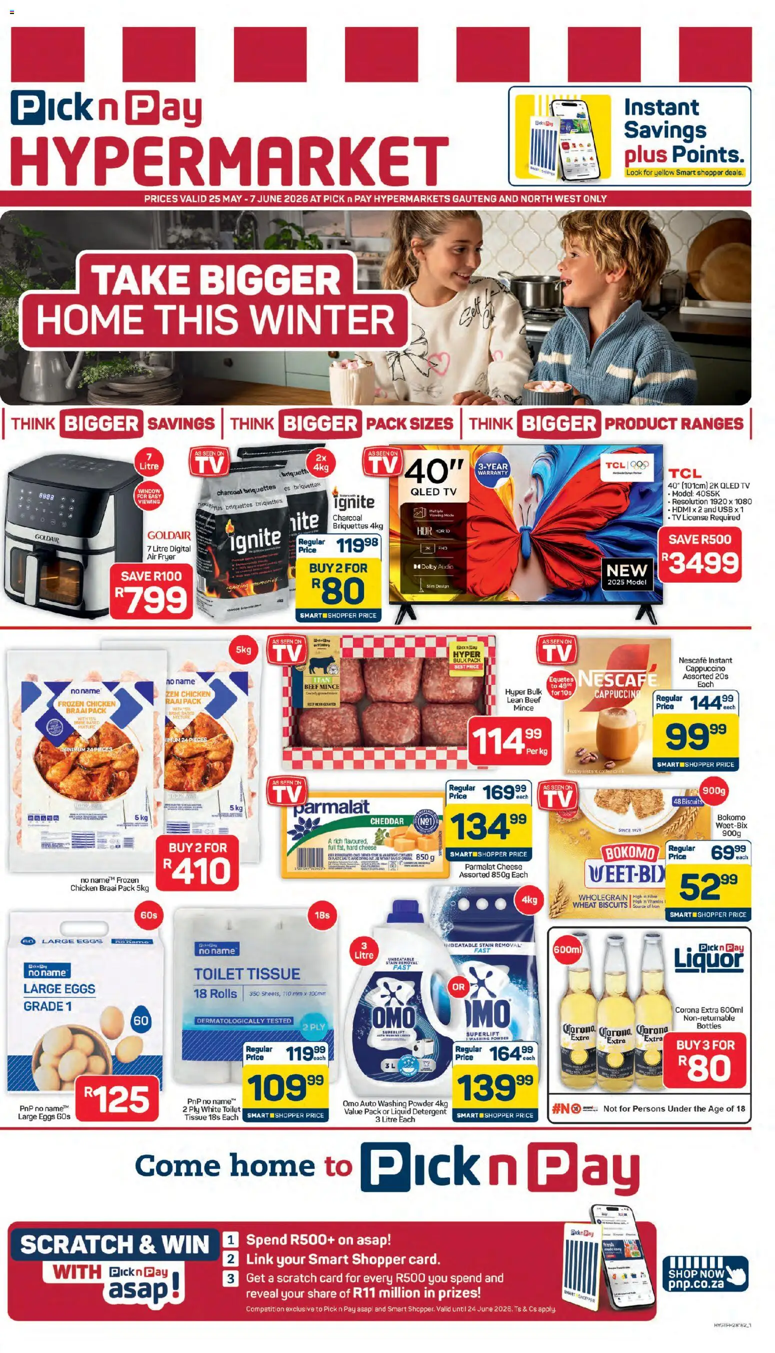 Preview of Pick n Pay flyer valid from 25/05/2026