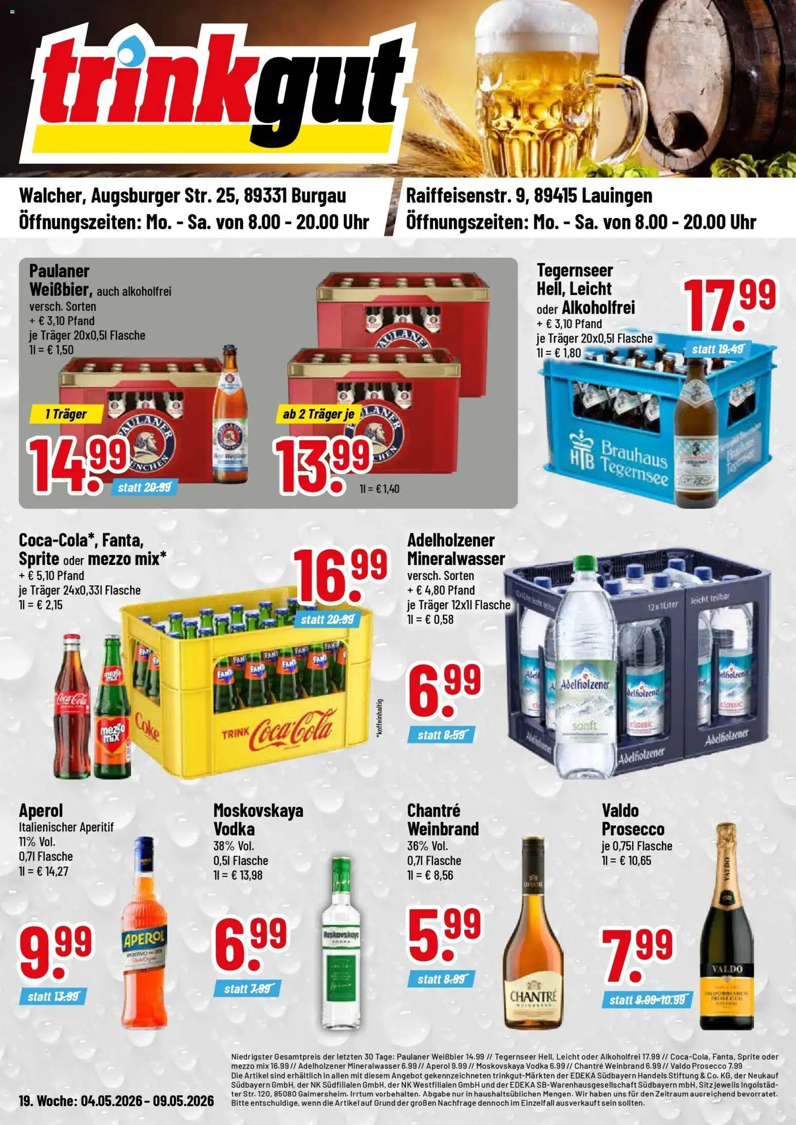 Vorschau von dem Prospekt des Geschäftes Trinkgut, gültig ab dem 04.05.2026