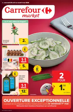 Voorbeeld van Carrefour Publicité Market van winkel Carrefour geldig vanaf 29/04/2026