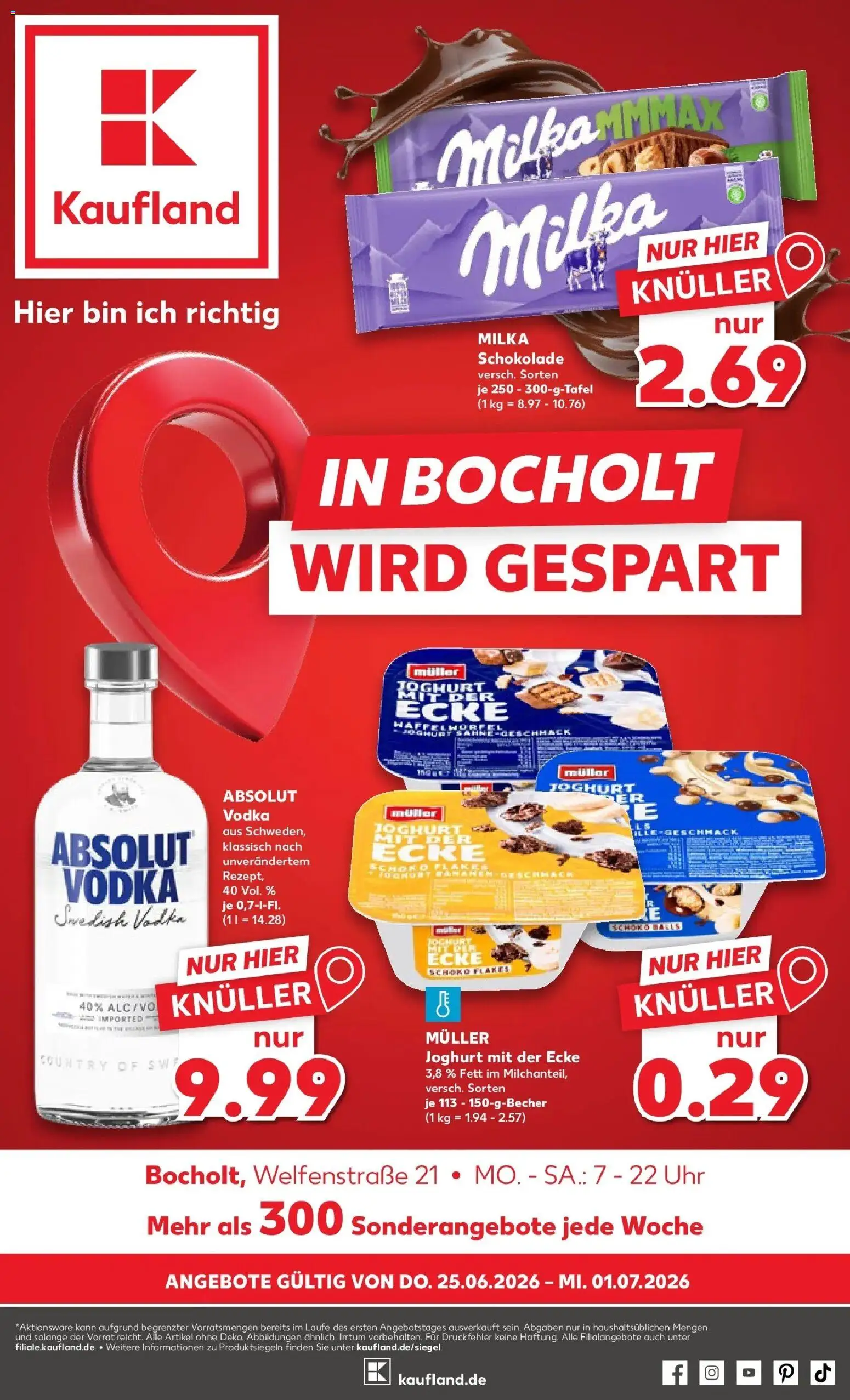 Vorschau von dem Prospekt des Geschäftes Kaufland, gültig ab dem 25.06.2026