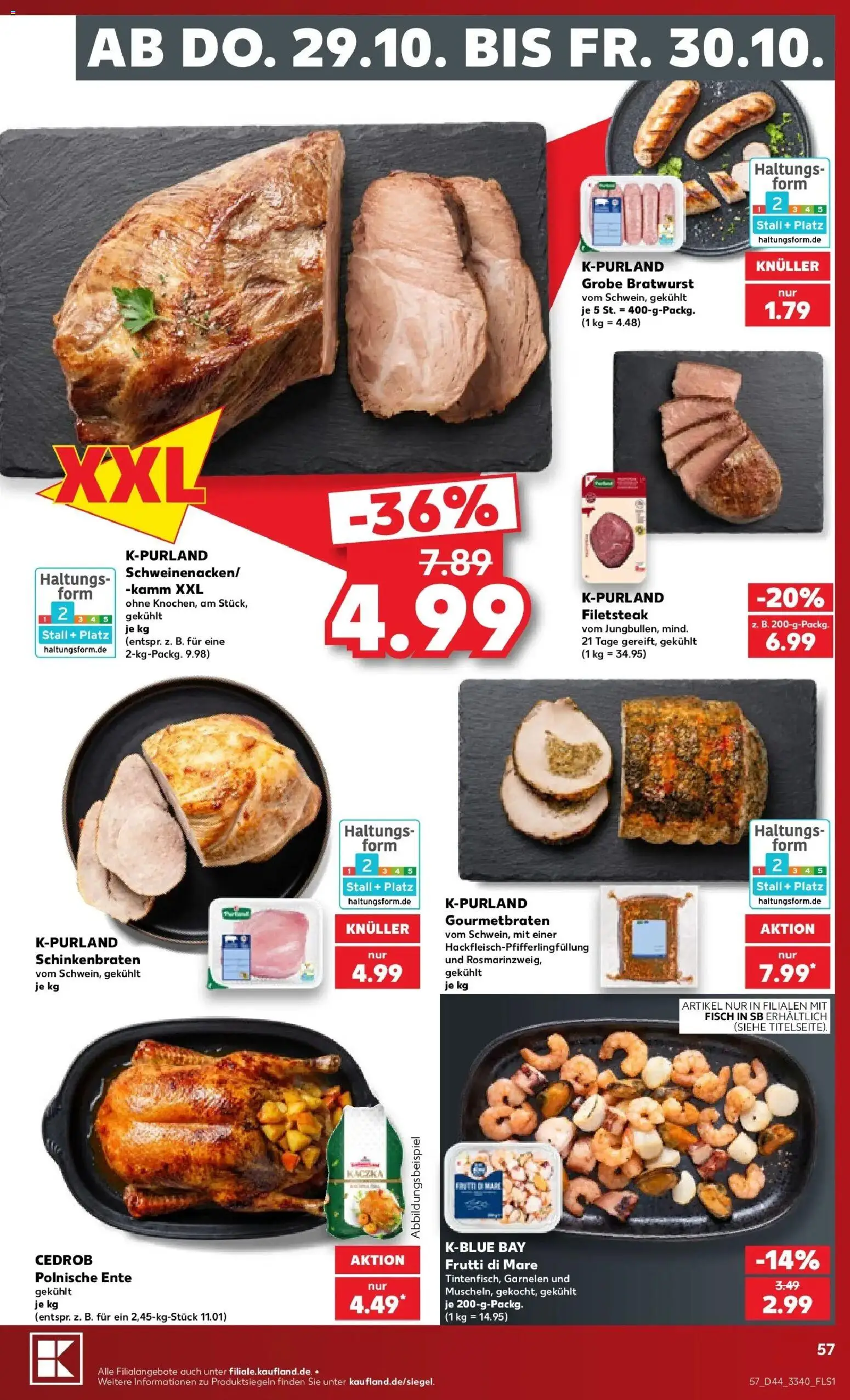 Vorschau von dem Prospekt des Geschäftes Kaufland, gültig ab dem 26.10.2026