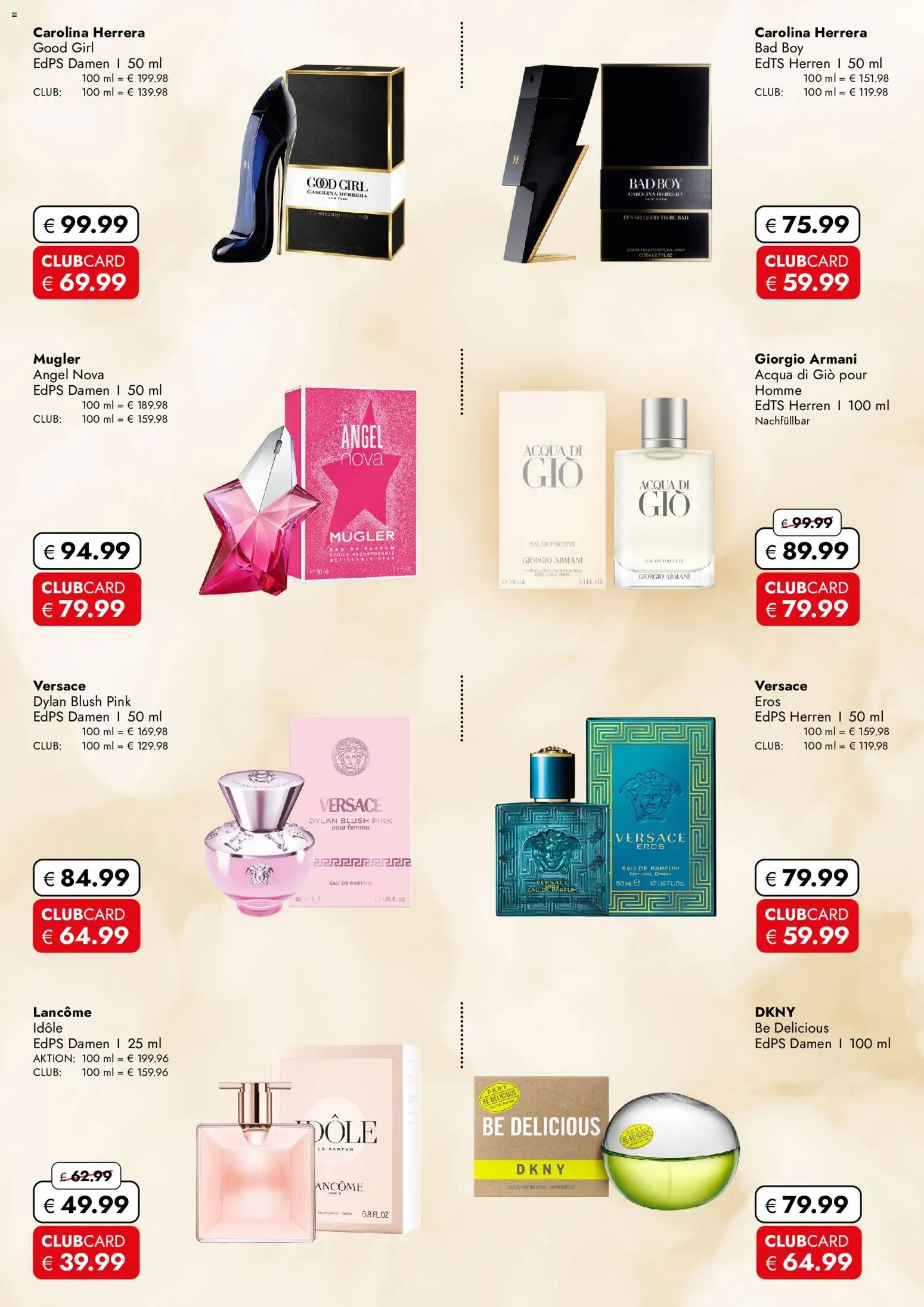 Vorschau von dem Prospekt des Geschäftes Travel Free, gültig ab dem 30.10.2026 - Parfüm, Bad, Blush, Eau de Parfum