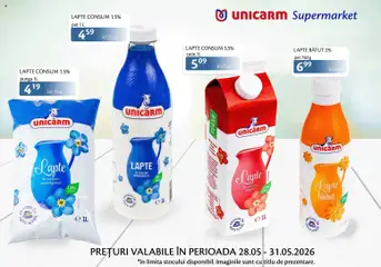 Previzualizarea de cataloage: Unicarm Unicarm Catalog Produse lactate valabil de la 28.05.2026