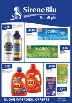 Anteprima dell'opuscolo Sirene Blu volantino dal negozio Sirene Blu valido da 20/10/2026