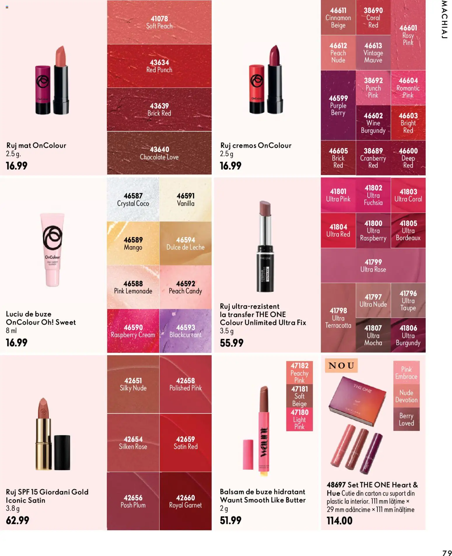 Previzualizarea de cataloage: Oriflame Oriflame Catalog 15 2026 valabil de la 11.11.2026 - Mango, Machiaj, Ruj, Cutie, Balsam de buze, Suport, Luciu de buze, Balsam