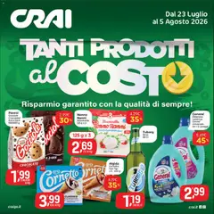 Anteprima dell'opuscolo CRAI volantino Grosio dal negozio CRAI valido da 23/07/2026