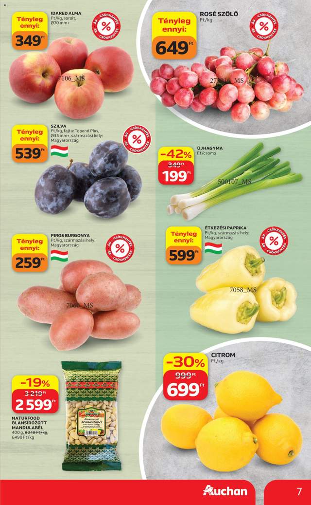 Új Auchan akciós újság 09.24.