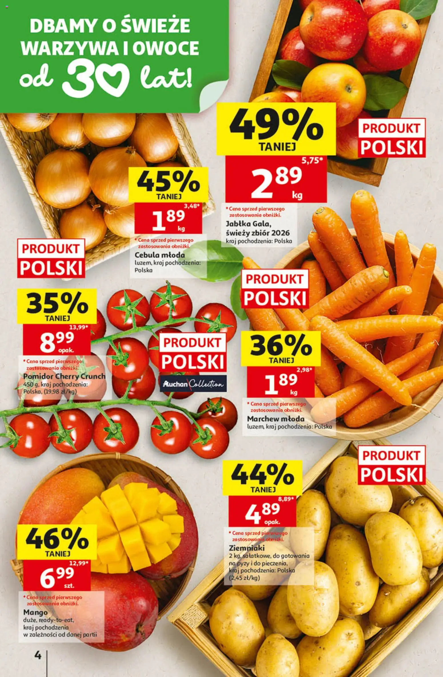 Pogląd gazetki "Auchan gazetka - 30 Lat Hipermarket" ze sklepu Auchan ważnej od 24.09.2026