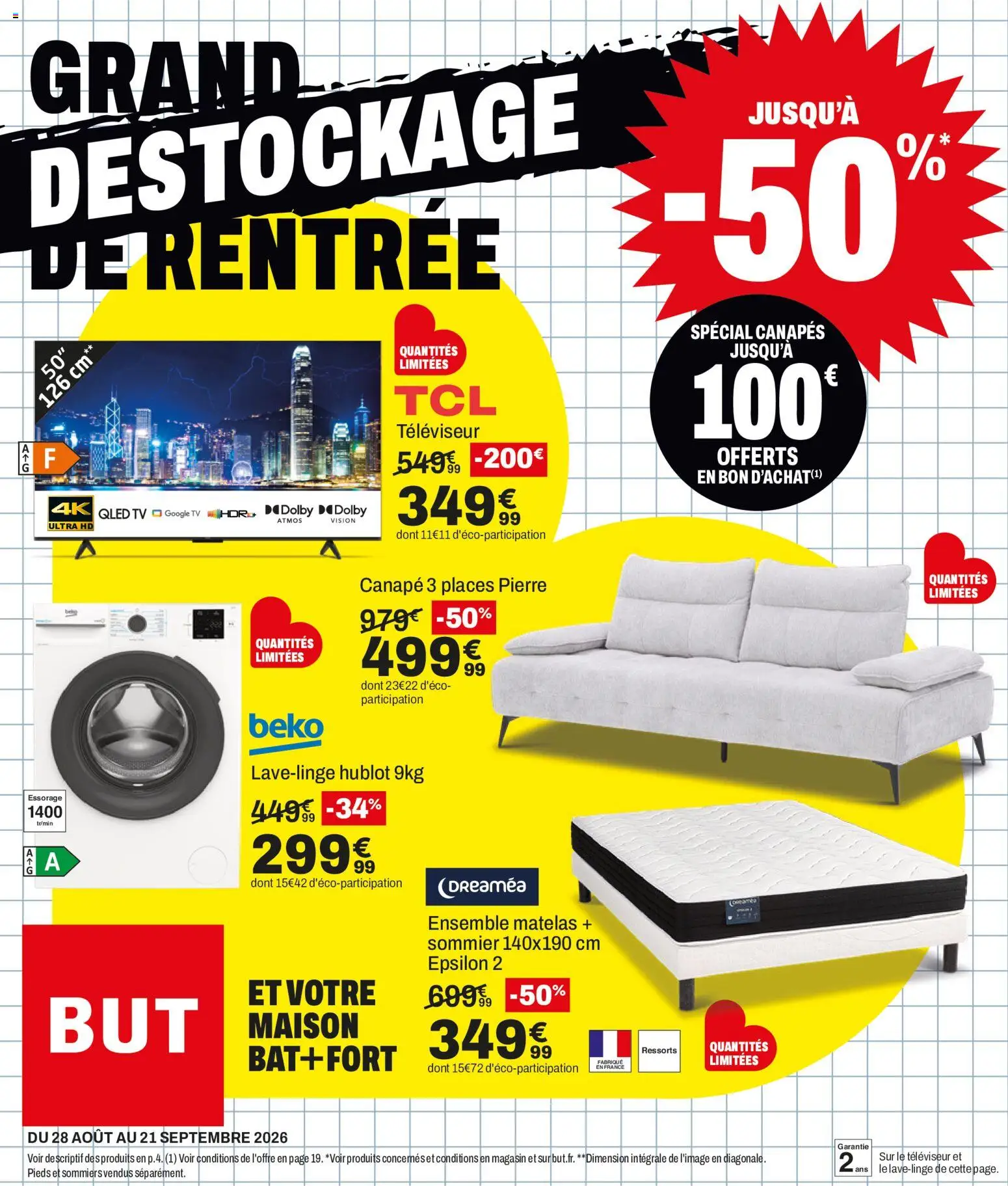 Prévisualisation de But catalogue du magasin But formulaire valide 28/08/2026
