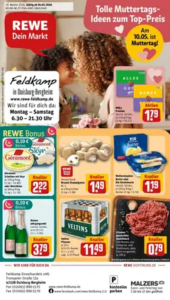 Vorschau von dem Prospekt des Geschäftes Rewe, gültig ab dem 04.05.2026