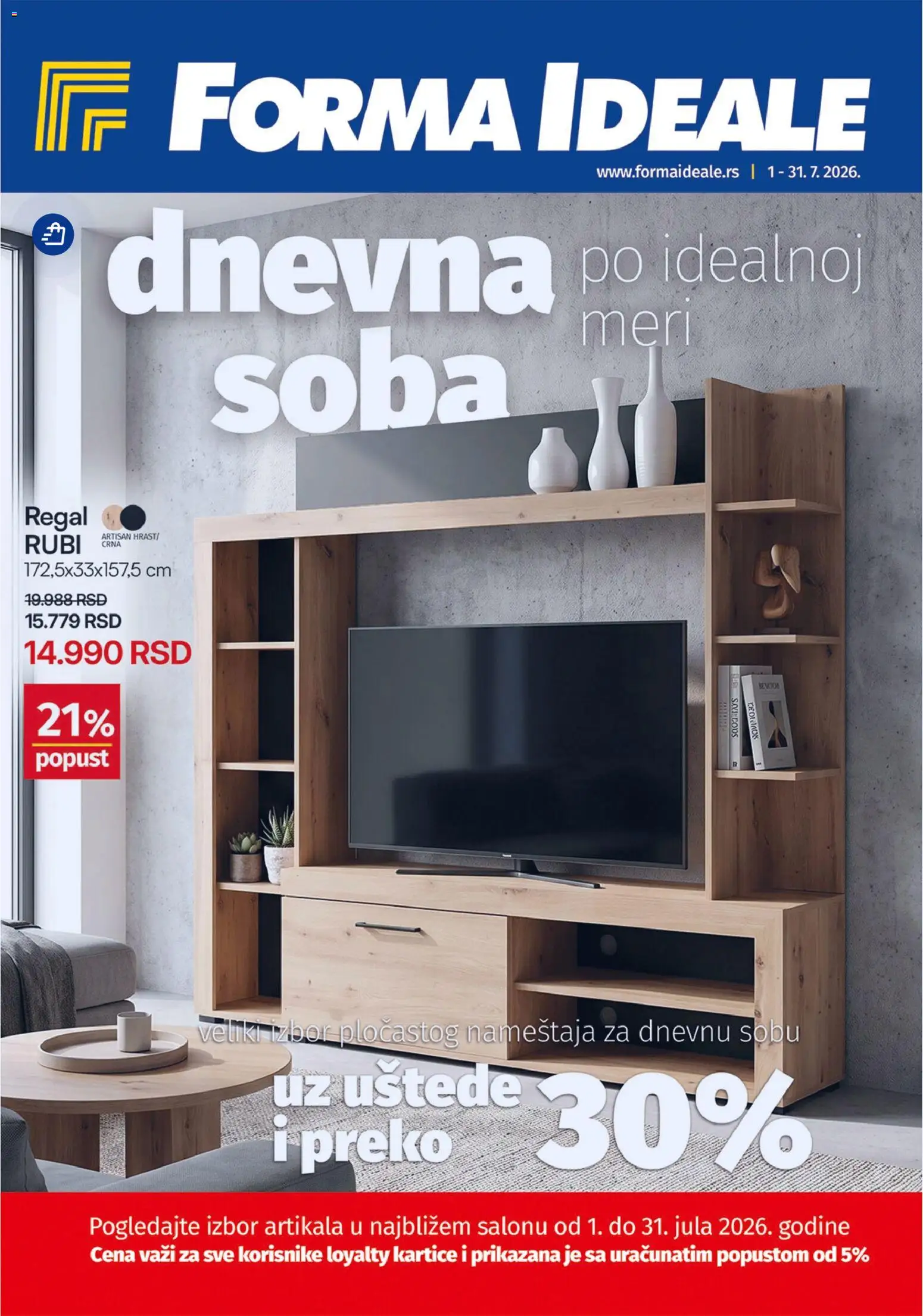 Pregled Forma Ideale kataloga - važi od 01.07.2026