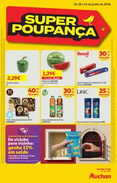 Pré-visualização do folheto da loja Auchan válida a partir de 18/06/2026