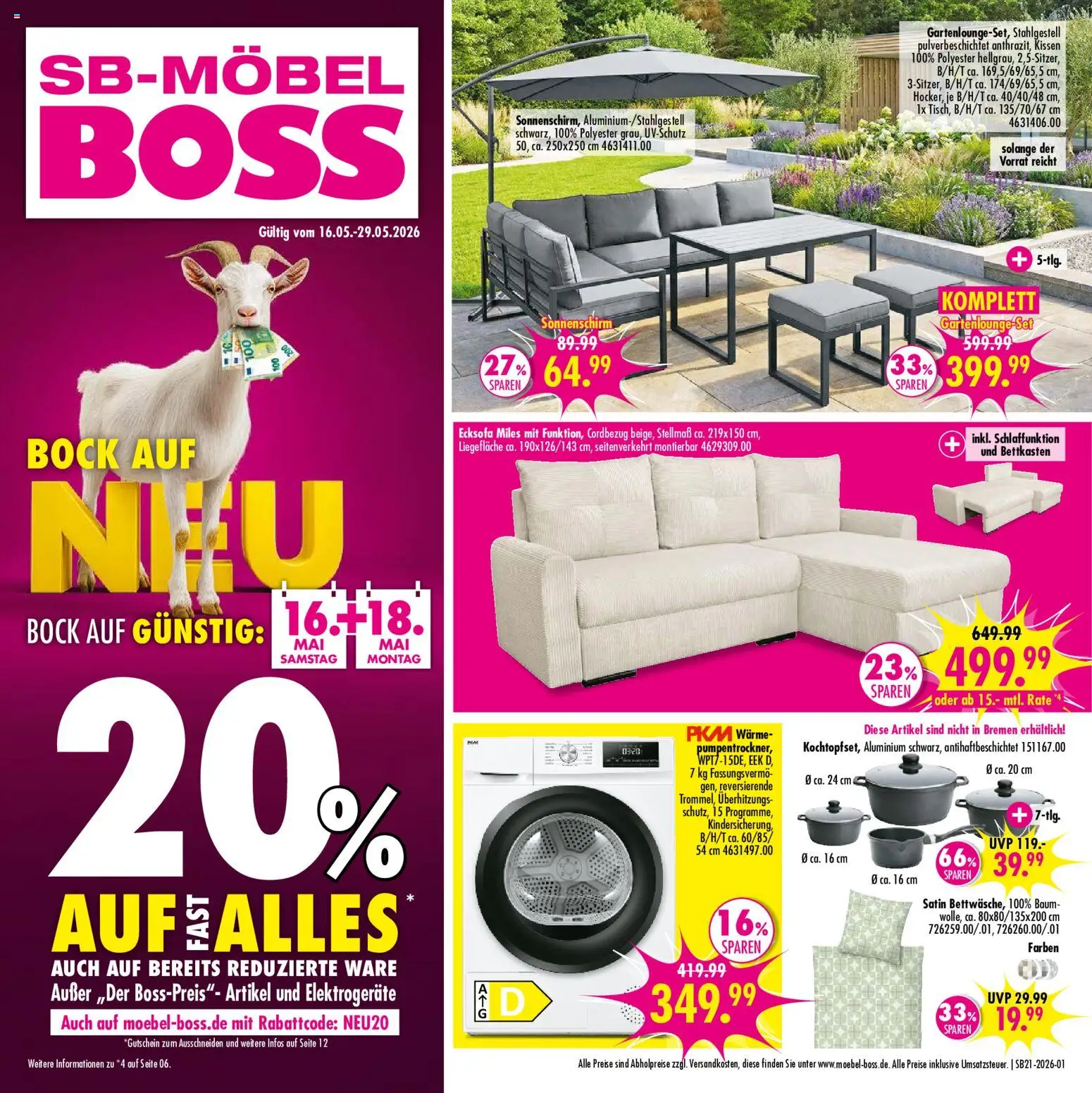 Erstaunlich Prospekt Mbel Boss Bild