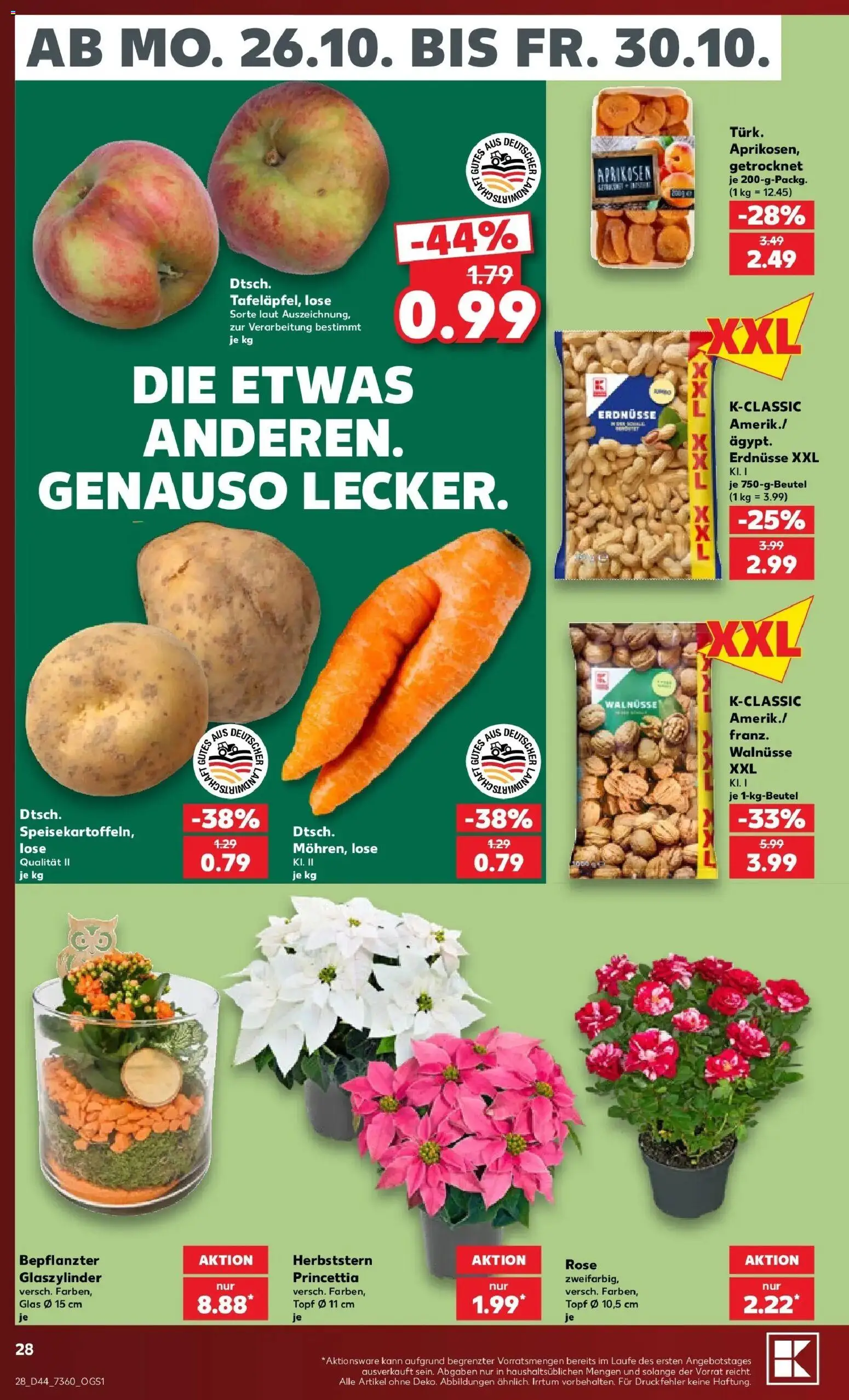 Vorschau von dem Prospekt des Geschäftes Kaufland, gültig ab dem 26.10.2026