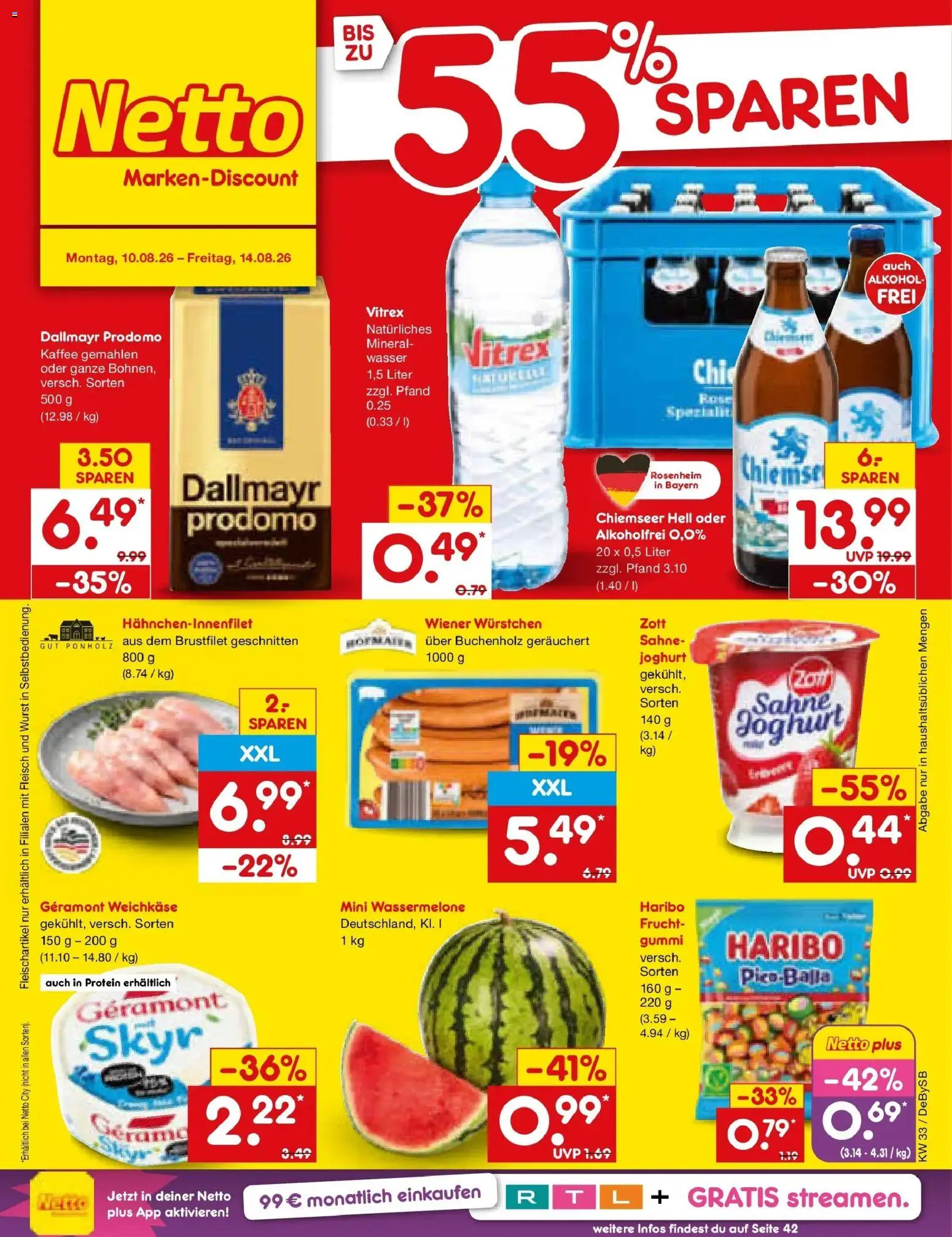 Vorschau von dem Prospekt des Geschäftes Netto Marken-Discount, gültig ab dem 10.08.2026