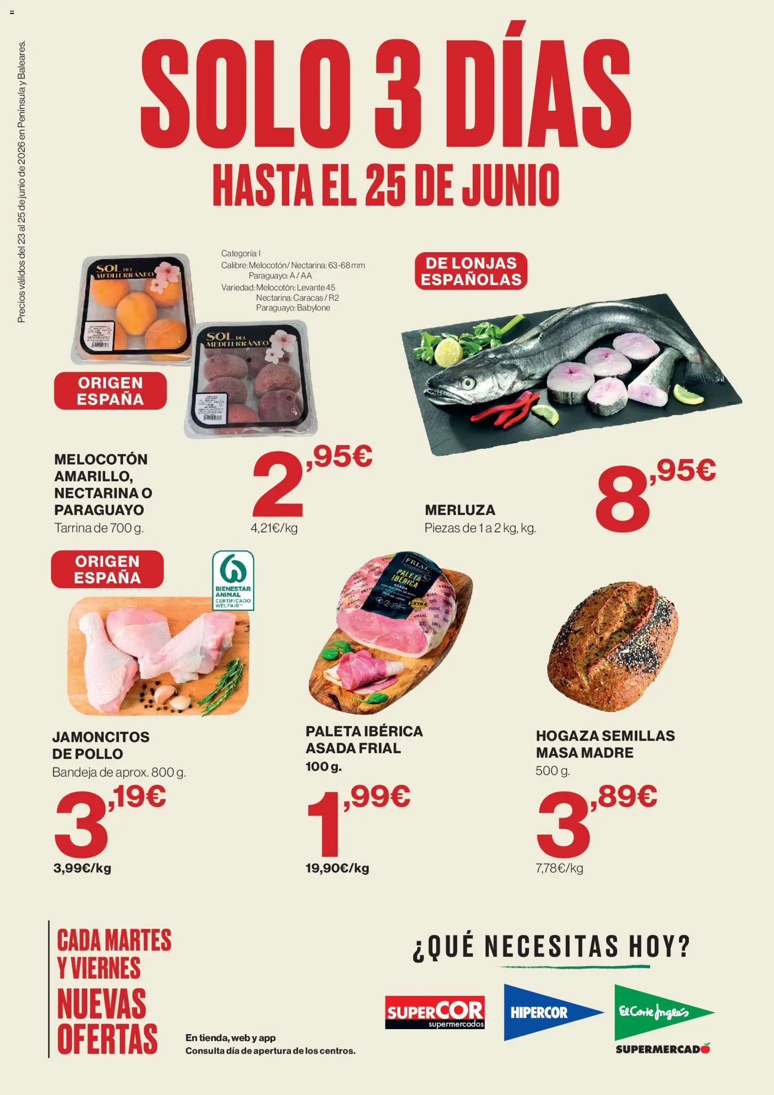 Vista previa del folleto de la tienda Supercor válido desde el 23/06/2026 
