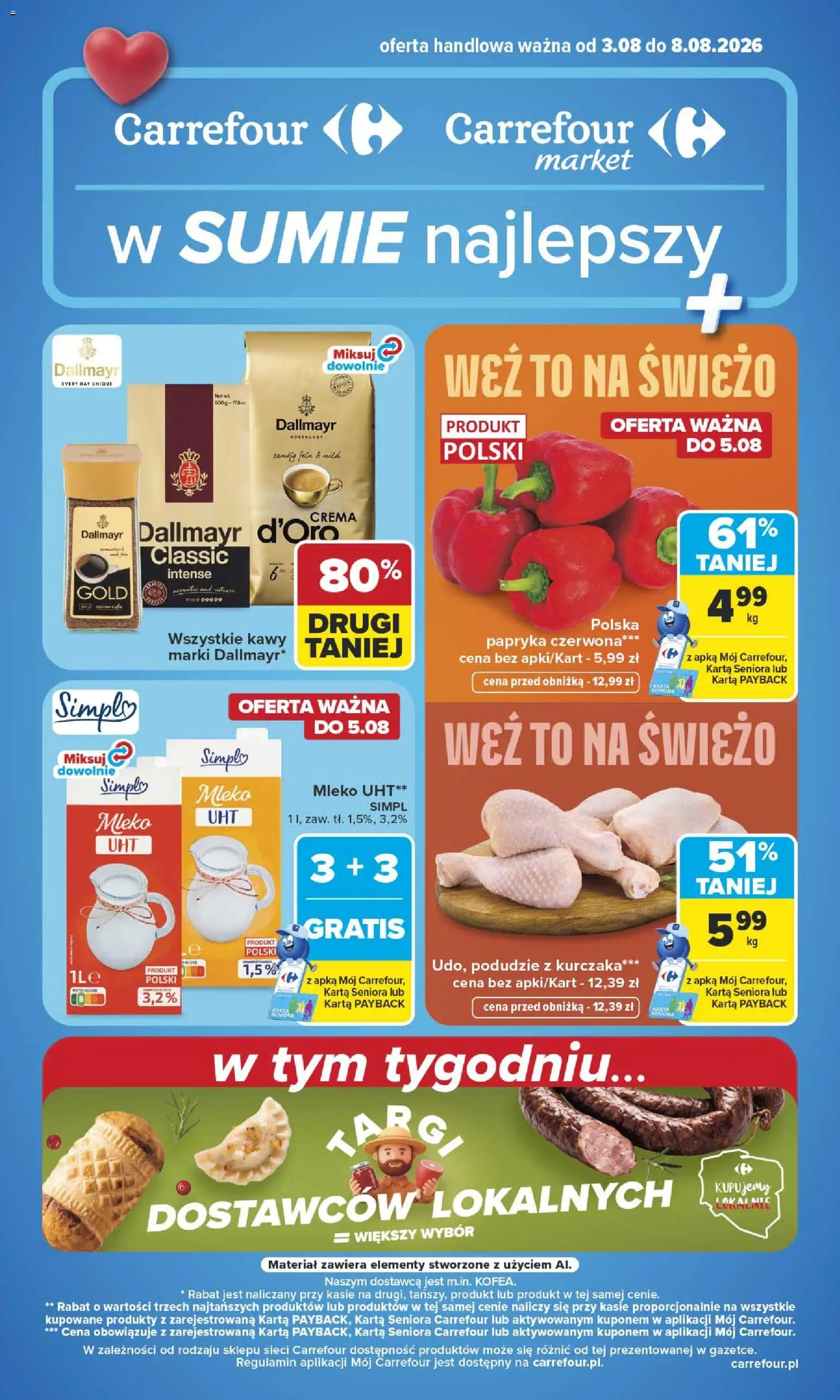 Pogląd gazetki "Carrefour gazetka" ze sklepu Carrefour ważnej od 03.08.2026