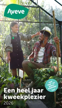 Voorbeeld van Aveve Gids kweekplezier van winkel Aveve geldig vanaf 09/03/2026
