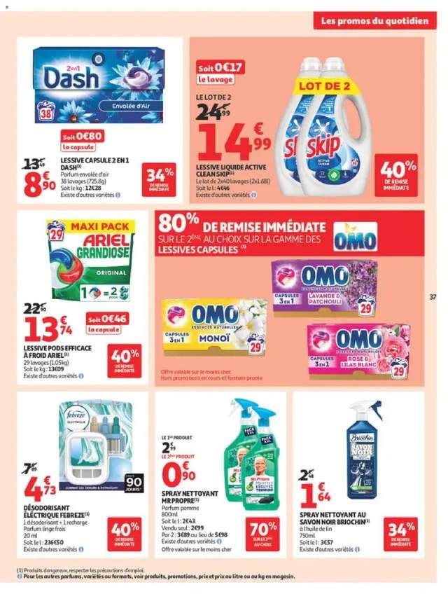 Nouveau catalogue Auchan à partir du 28/07