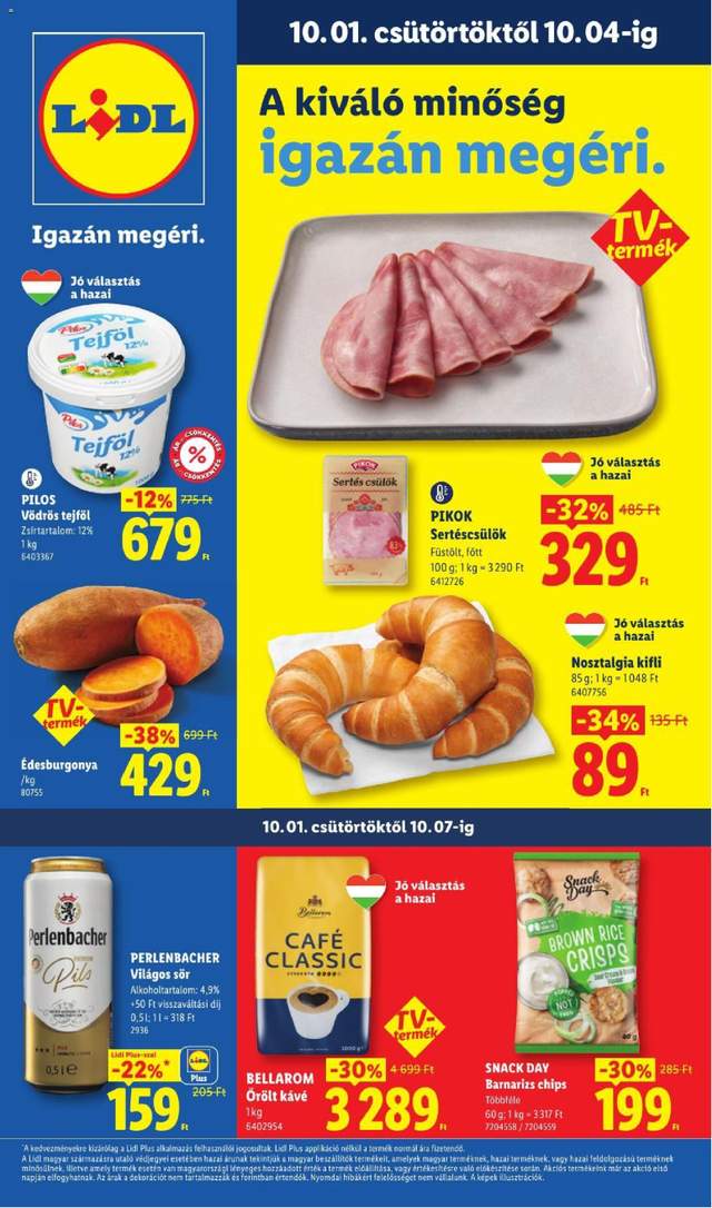 Új Lidl akciós újság 10.01.