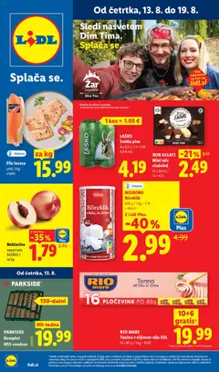 Predogled kataloga iz trgovine Lidl veljaven od 13.08.2026