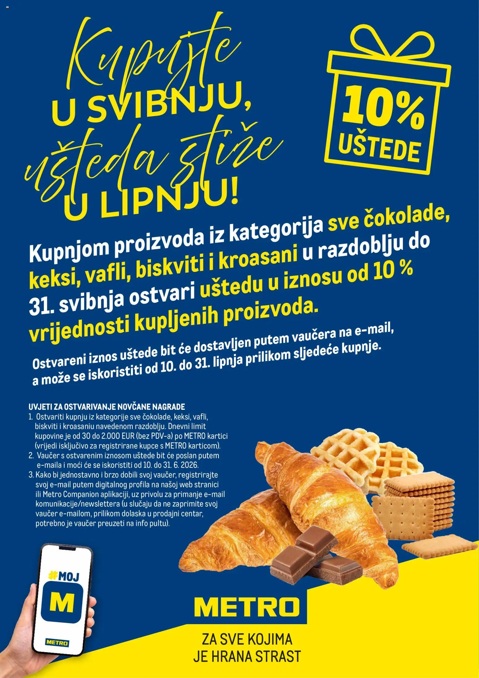 Pregled letka Metro - Kupi i uštedi trgovine Metro vrijedi od 10.05.2026