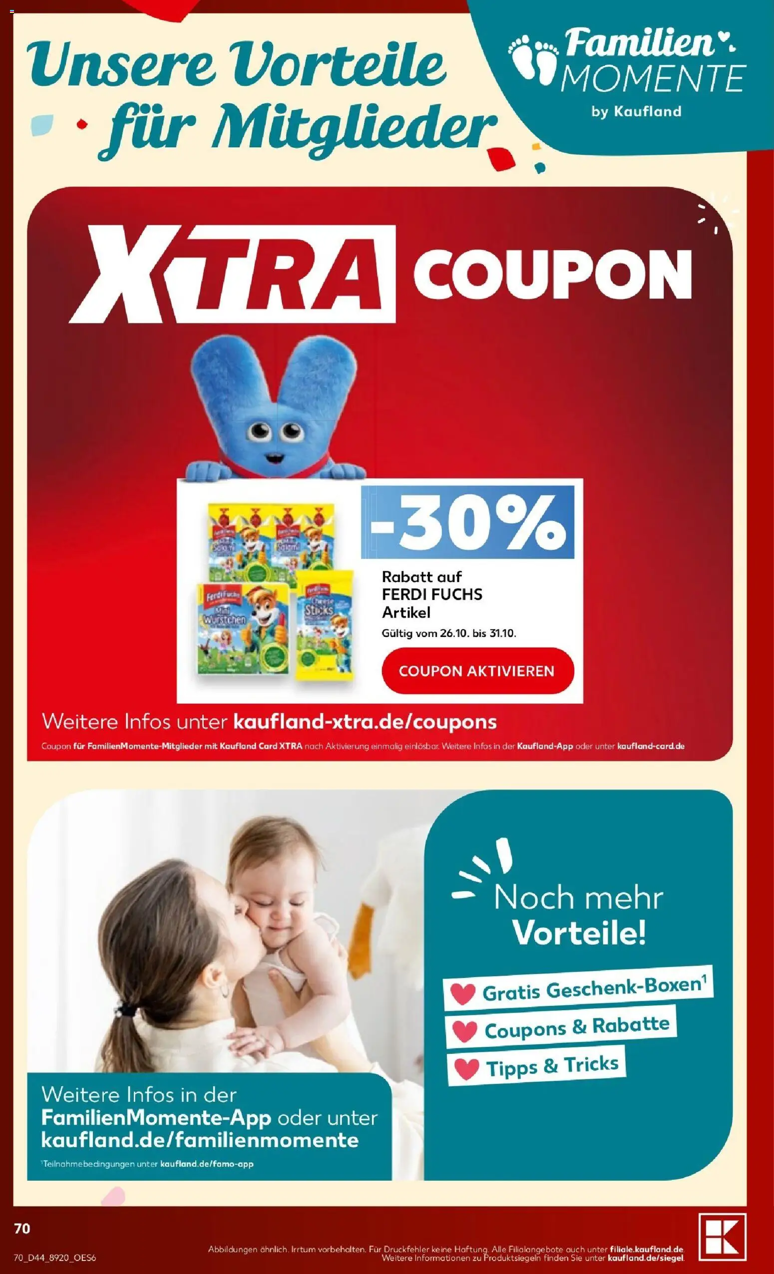 Vorschau von dem Prospekt des Geschäftes Kaufland, gültig ab dem 24.10.2026