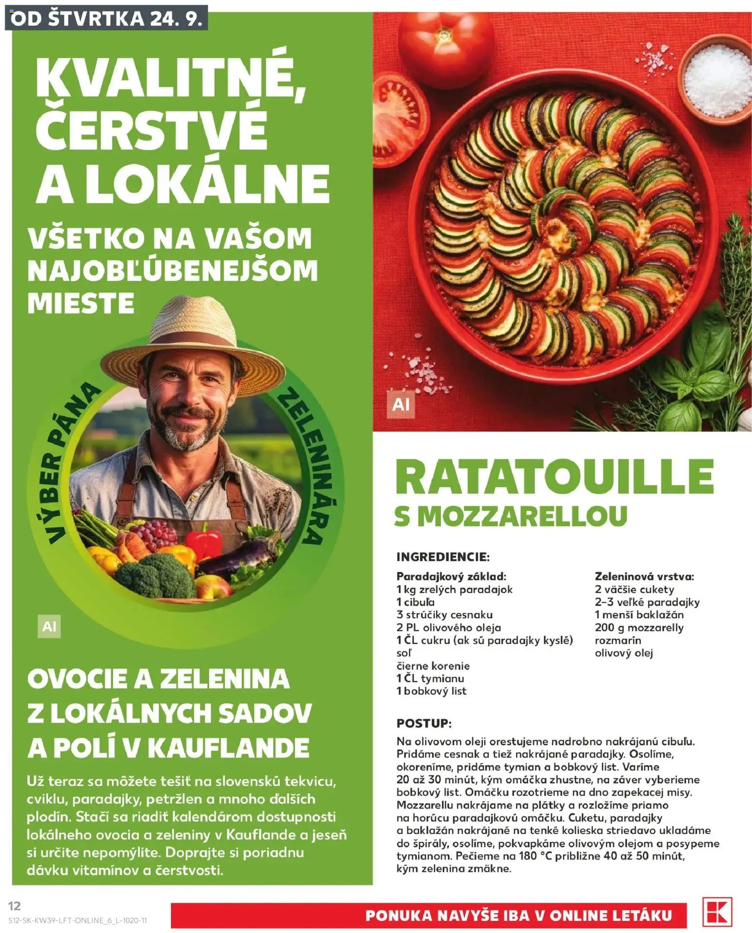 Náhľad Kaufland letáku platného od 24.09.2026