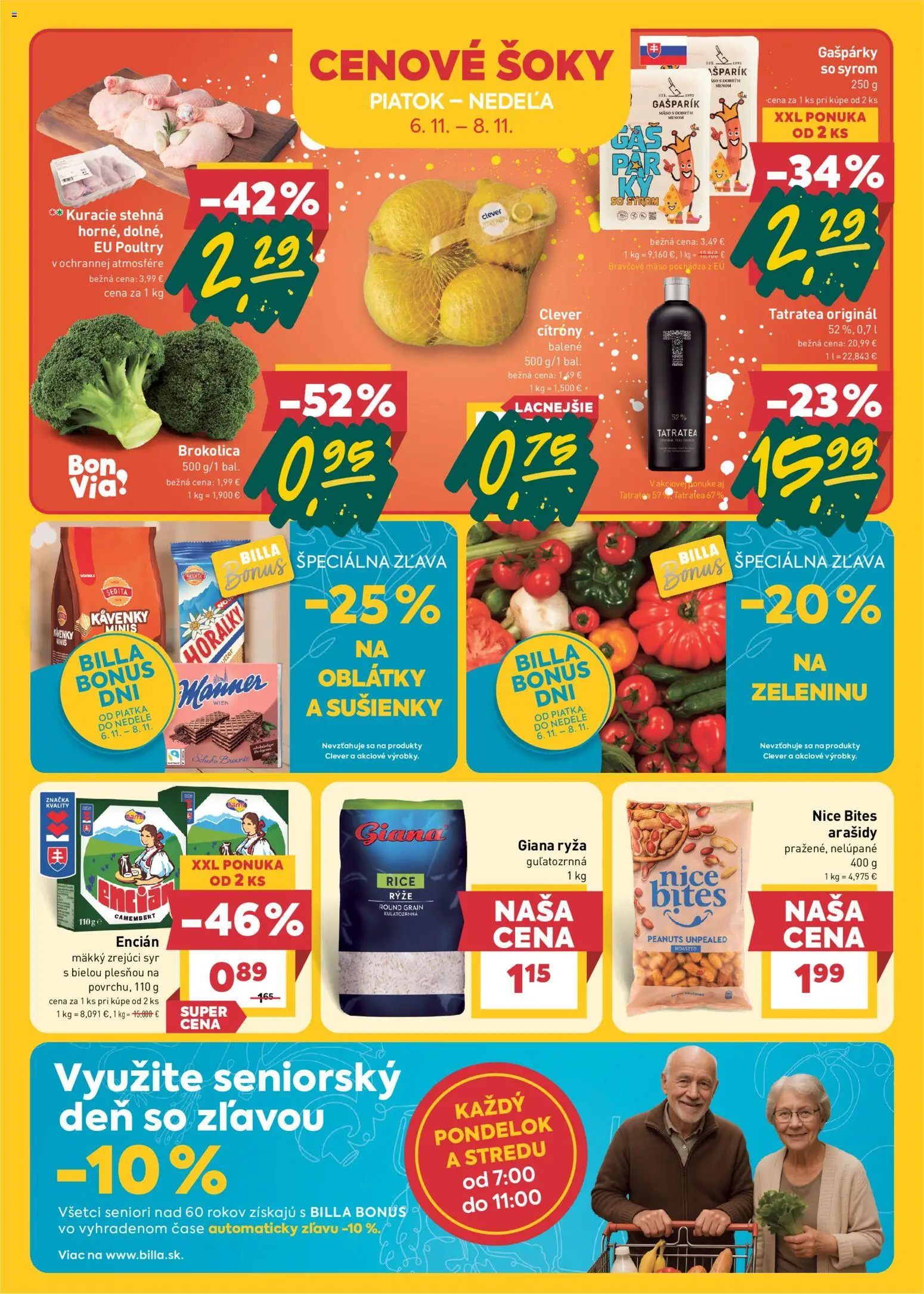 Náhľad Billa letáku platného od 04.11.2026