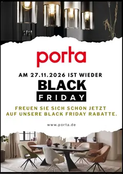 Vorschau von dem Prospekt des Geschäftes Porta!, gültig ab dem 16.10.2026