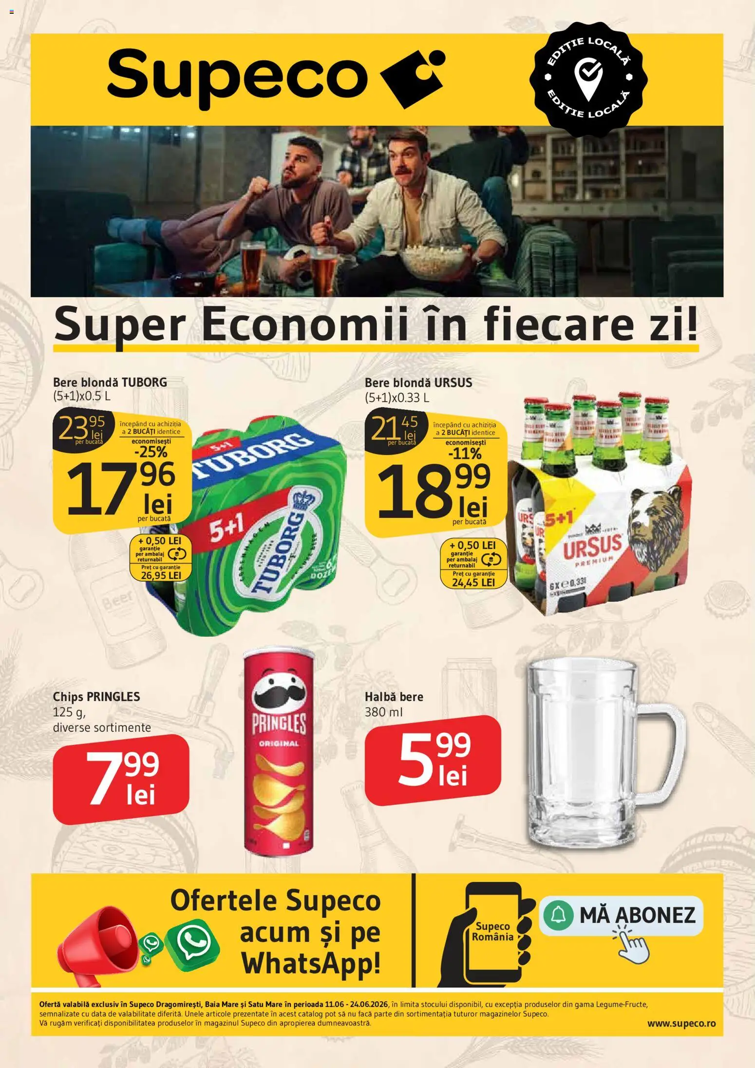Previzualizarea de cataloage: Supeco Supeco Catalog Dragomiresti Bere & Chips valabil de la 11.06.2026