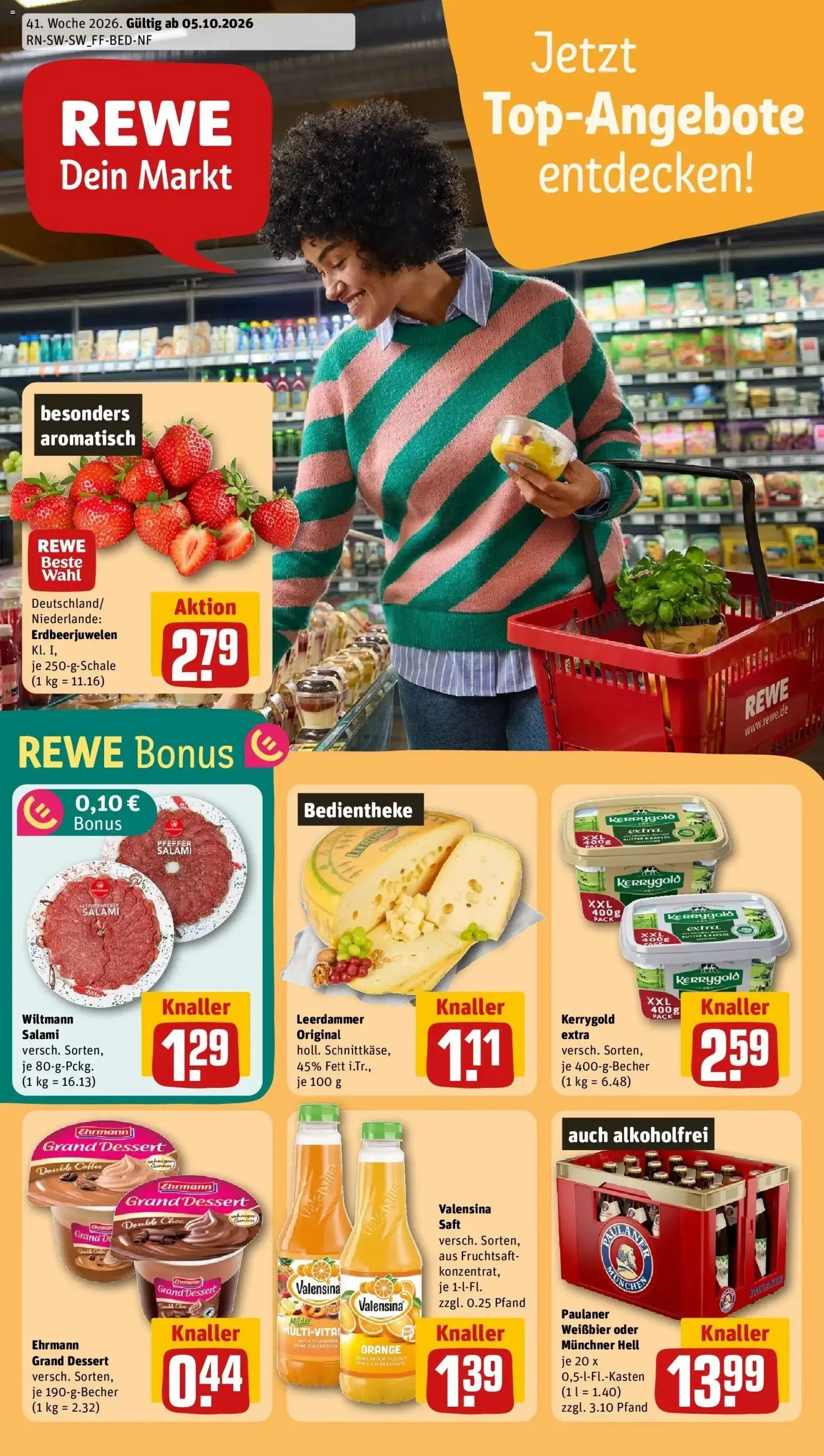 Vorschau von dem Prospekt des Geschäftes Rewe, gültig ab dem 05.10.2026