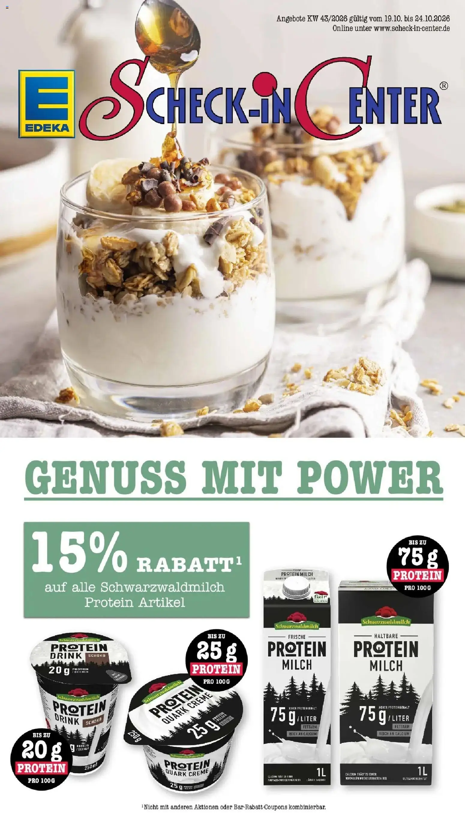 Vorschau von dem Prospekt des Geschäftes Edeka, gültig ab dem 19.10.2026