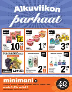 Kaupan Minimani Minimani tarjoukset esikatselu, voimassa 01/06/2026
