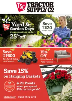 Preview of Tractor Supply weekly ads valid from 06.05.2026