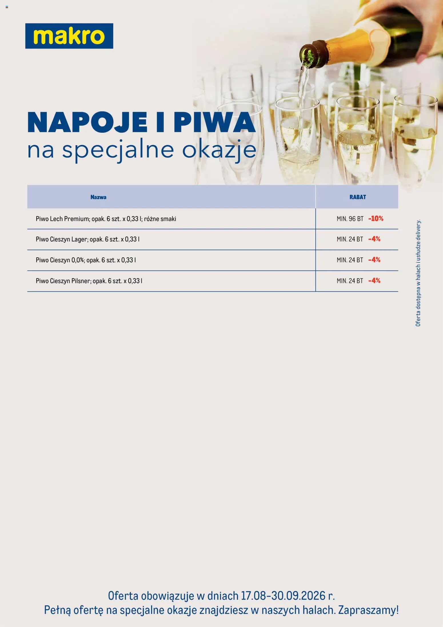 Pogląd gazetki "Makro gazetka - Oferta weselna" ze sklepu Makro ważnej od 17.08.2026